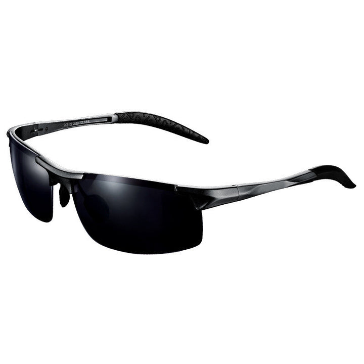 Aluminum magnesium alloy polarized sunglasses